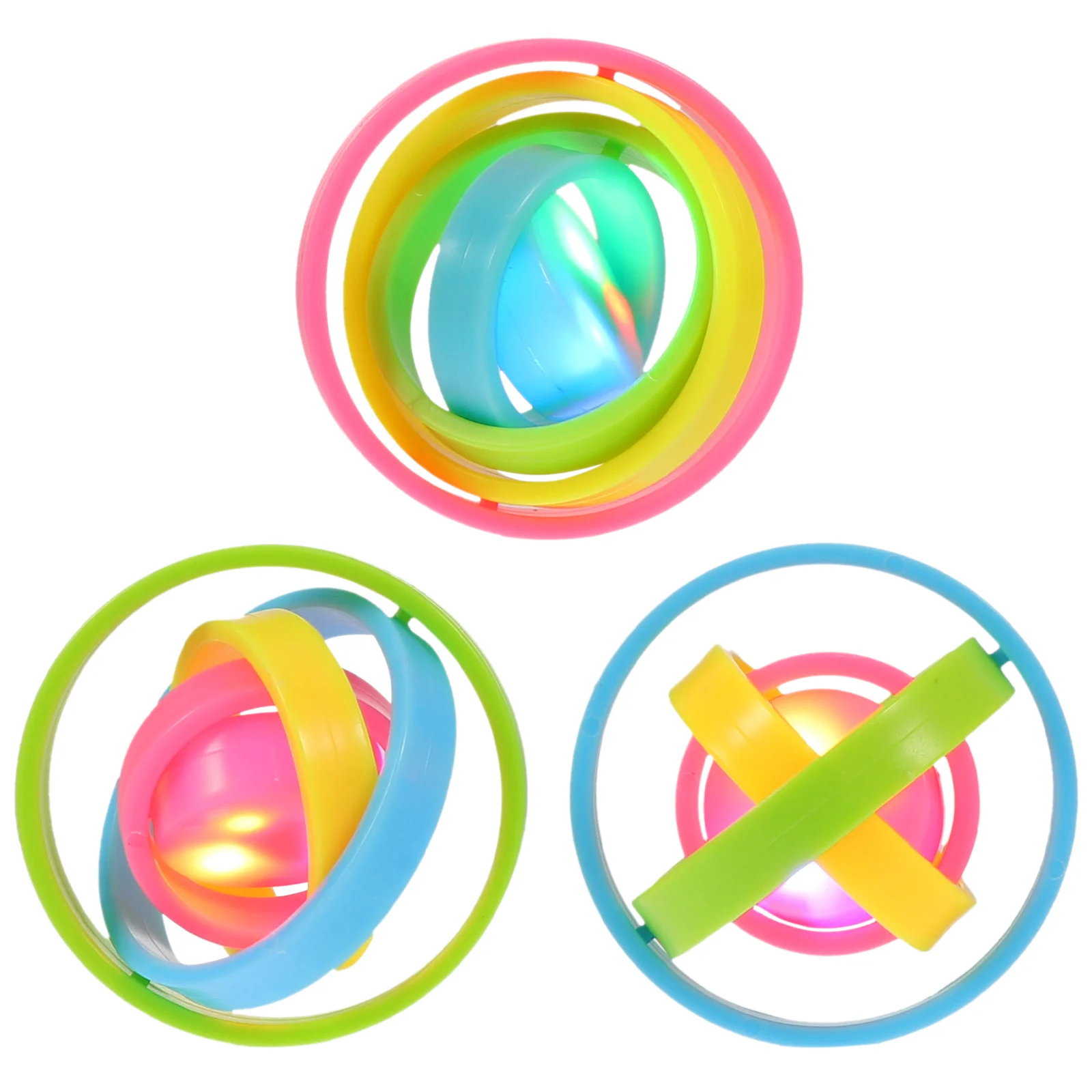3 шт. инерционный гироскоп игрушки для декомпрессии детские на кончиках пальцев