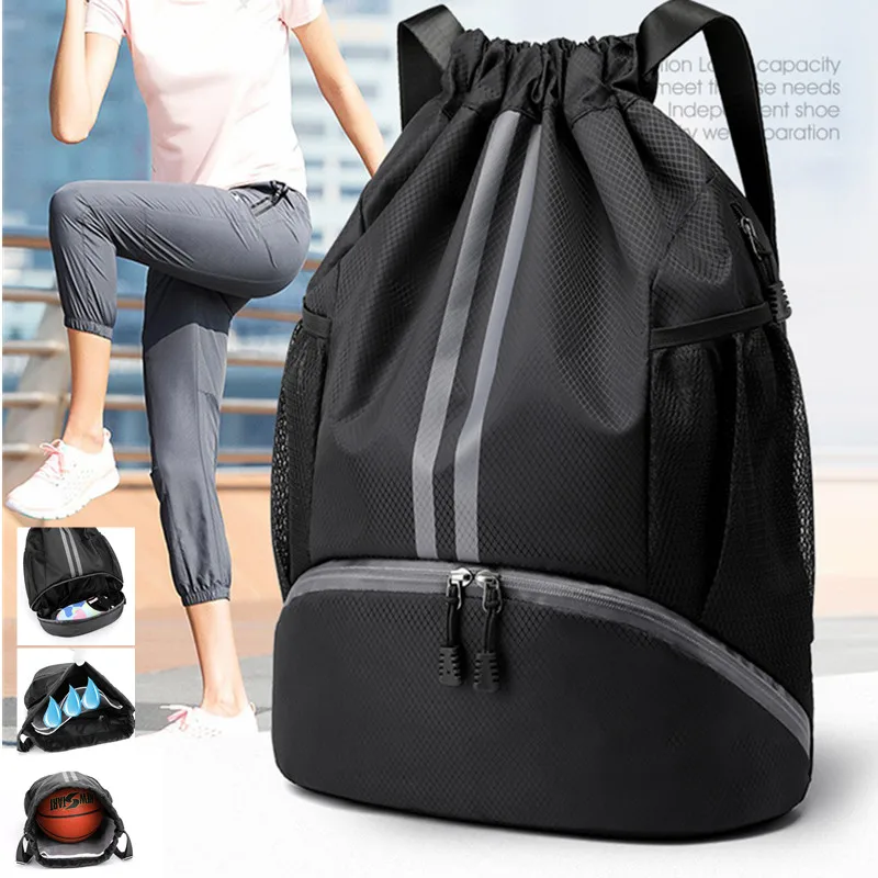 Sports Bags Waterproof Gym Men Water Pool Accessories Large Shoes Pouch Basketball Backpacks For Women Swimming Beach Handbags