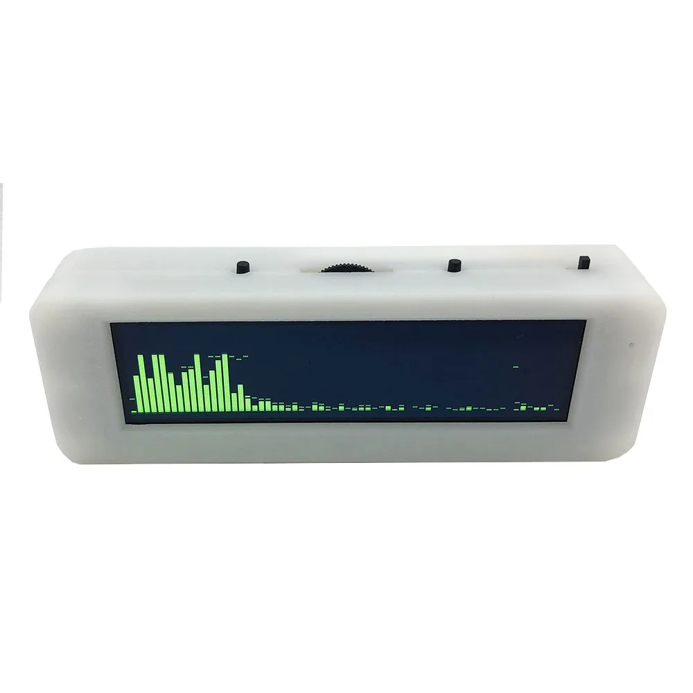 Medidor de Controle Voz do Carro Nvarcher Oled Music Spectrum Display vu Amplificador Microfone 8 Exibição Efeitos Vezes 3.12