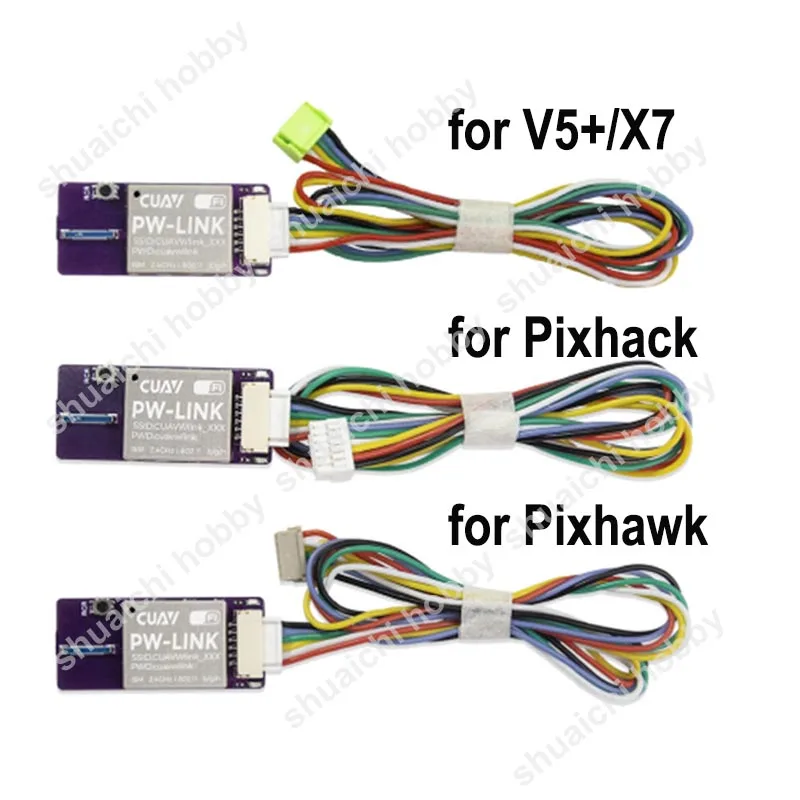 1PCS RC Model PW-LINK WiFi Data Transmission Module Wireless Telemetry Board for FPV Drone V5+ V7 Pix Flight Controller |
