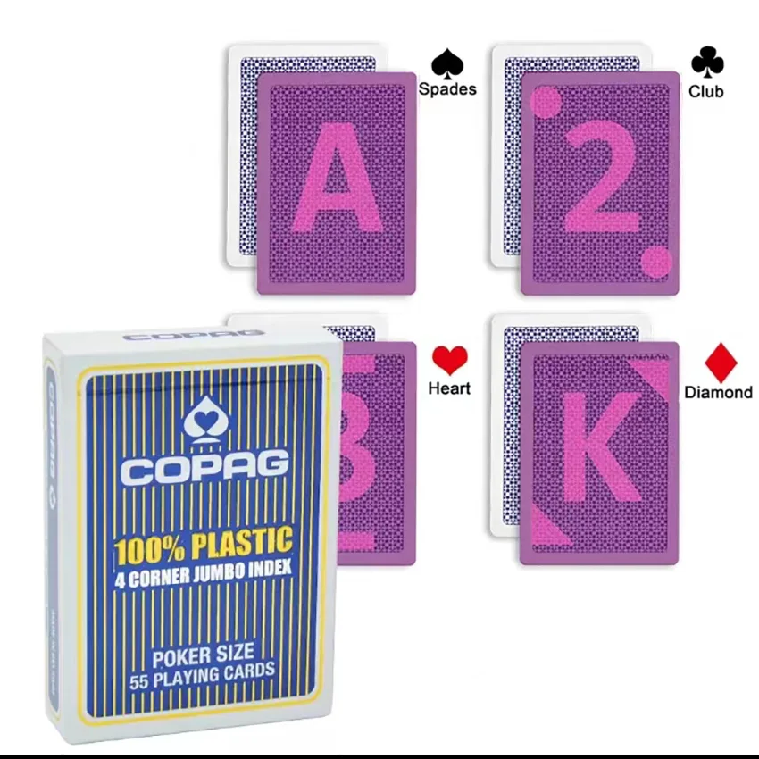 

Marked Playing Card copag 4 corner For Infrared Lenses Magic Tricks Funny Poker