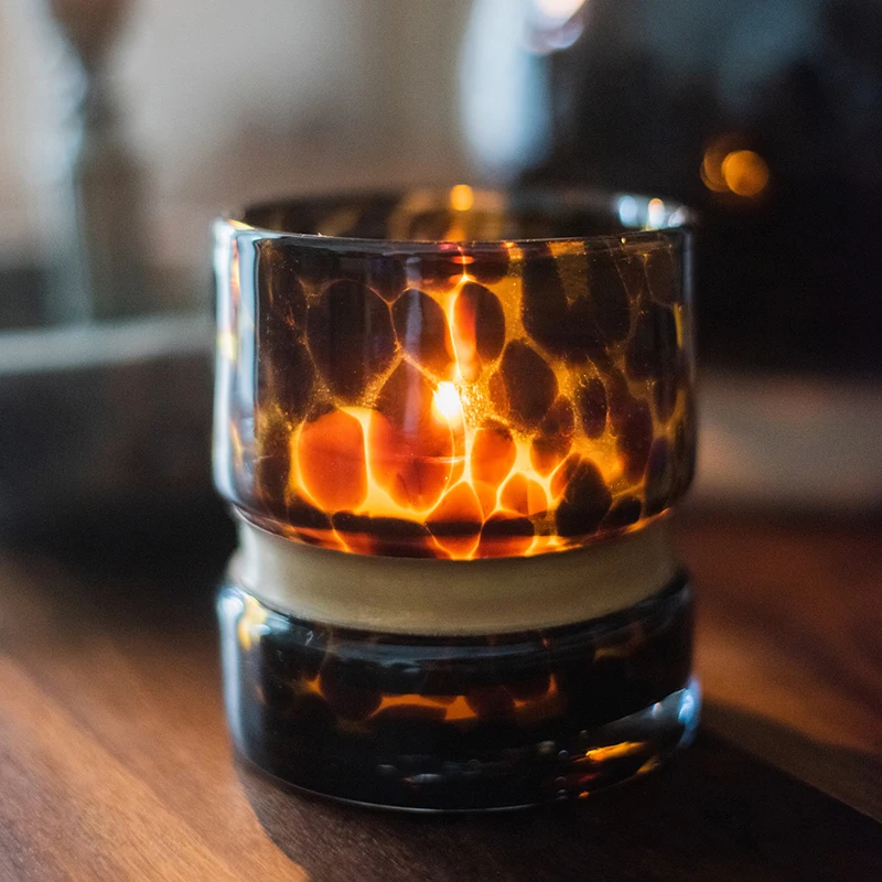 

Маленькая стеклянная ваза ручной работы, восковая чашка с цветами, рандомные украшения, настольный контейнер для хранения ручек