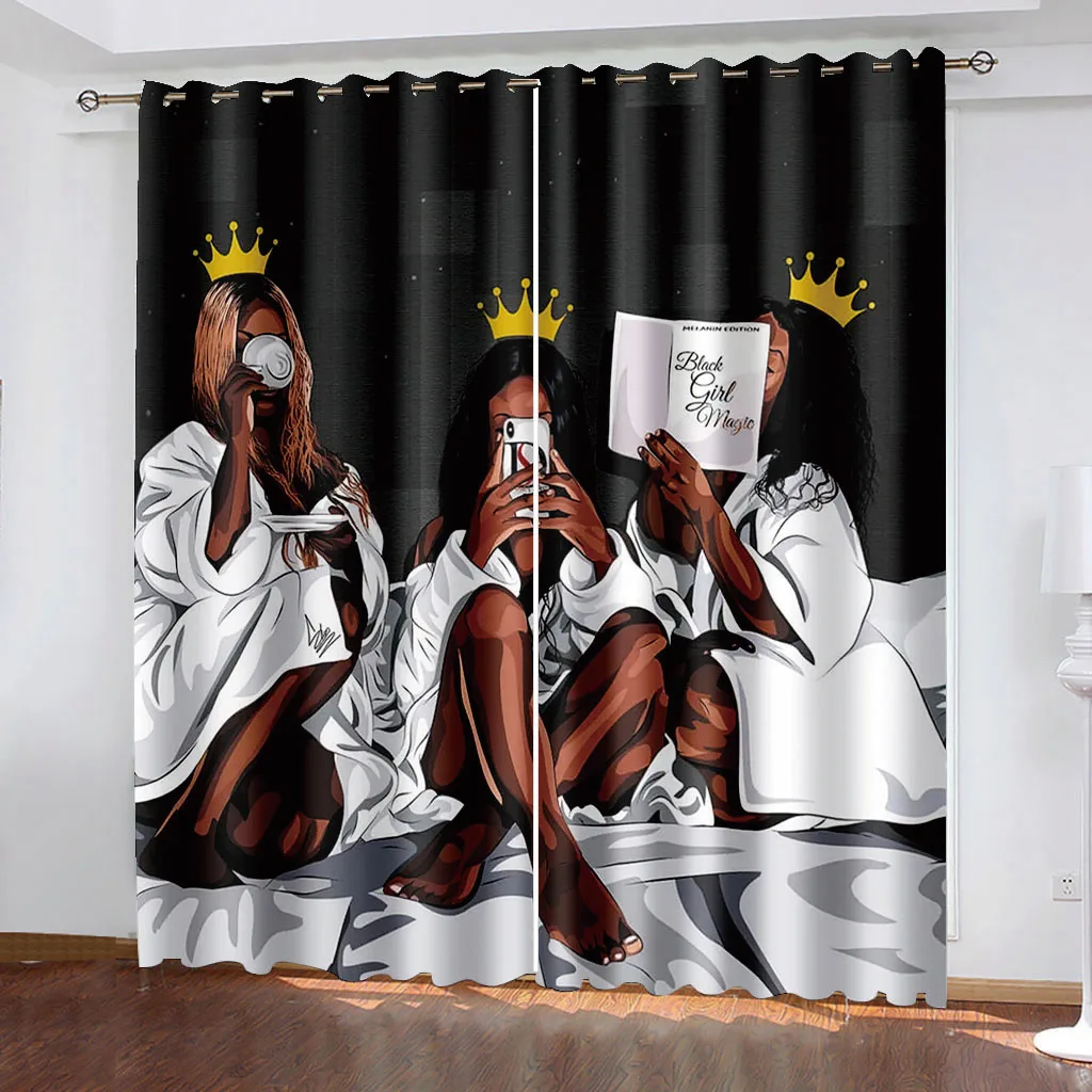 Афроамериканская черная искусственная кожа волшебный стержень из полиэстера