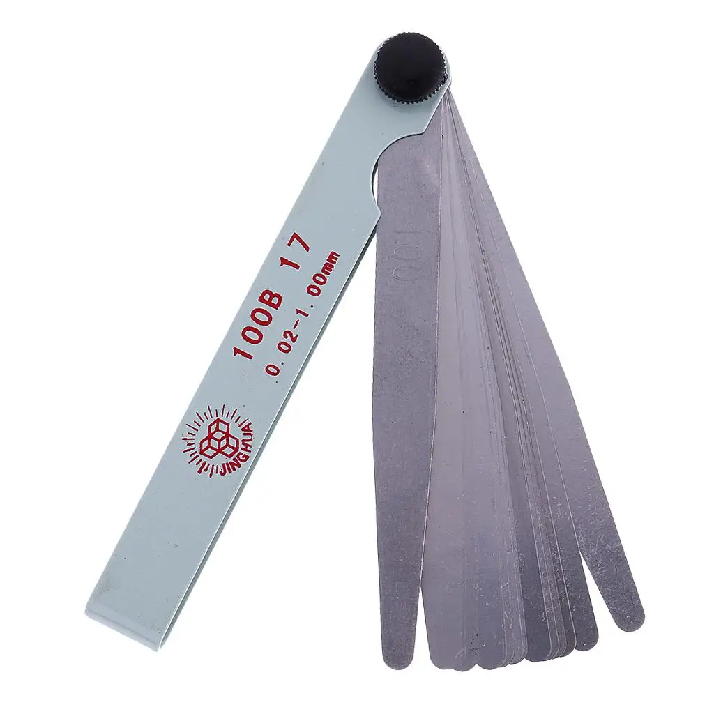 До толщины 1 мм метрический 17-дюймовый щуп для лезвия измерительный инструмент 100
