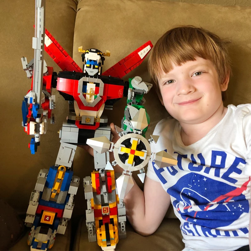 Все идеи Voltron 2300 + штук модель Moc Модульные строительные блоки кирпичи фигурки