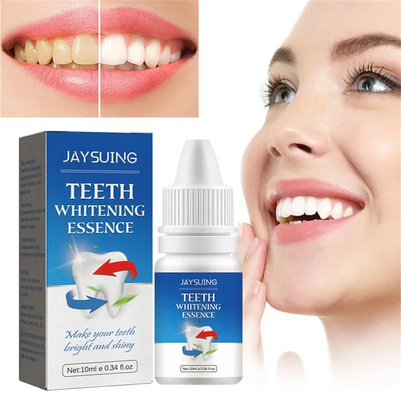 

Teeth Whitening Essence Effective Remove Plaque Stains Whiten Teeth Serum Bleaching Cleaning Oral Hygiene Fresh Breath Tool