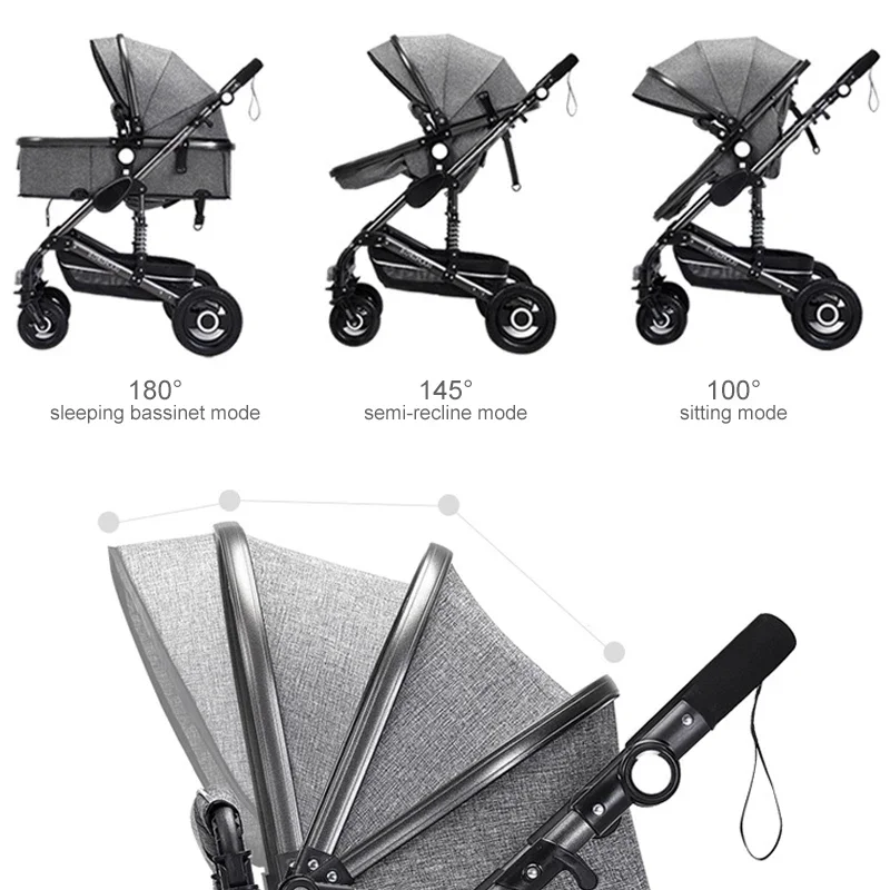 Горячая продажа коляски для новорожденных детская коляска Coches Para Bebes. Роскошные