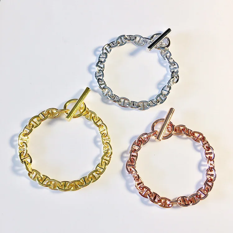 

Fashion Bracelet Jewelry Personality Design Exquisite Simple Hot Selling Pig Nose Shape Jewelry