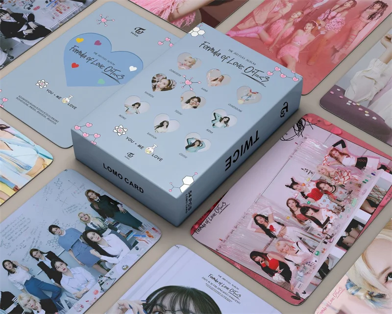 

54 шт./набор, почтовые открытки с надписью «Формула любви»