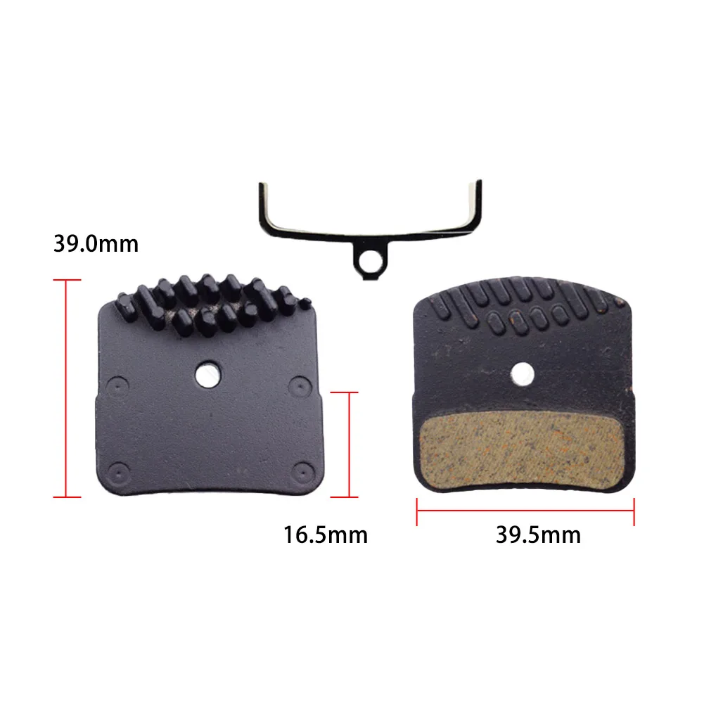 

Useful Durable Replacement Accessories Disc Brake Pads Mountain Bike Outdoor Resin Cooling 1Pair Cycling Noiseless