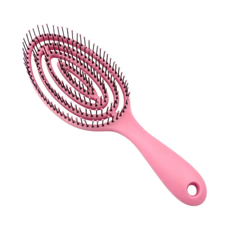 

Tangled Hair Comb Hollow Out Massage Comb Detangling Hair Brush Wet Curly Hair Brushes Barber Comb Girl Women Hair Styling Tools