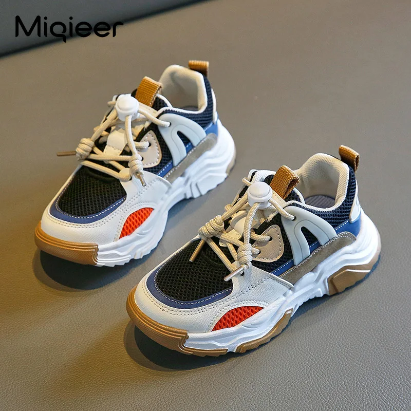 

2022 Boys Girls Children Sneakers Breathable Comfortable Anti Skid Outdoor Walking Jogging Running Sports Shoes Casual Footwear
