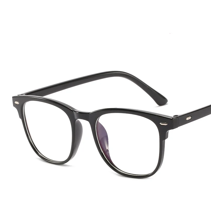 Повседневные прозрачные очки для женщин и мужчин винтажные с защитой от синего