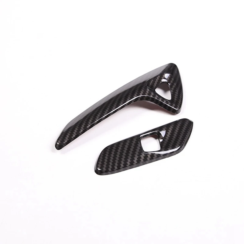 

Interior Inner Electric Door Lock Switch Cover Trim Frame Sticker For Chevrolet Corvette C7 2014-2019
