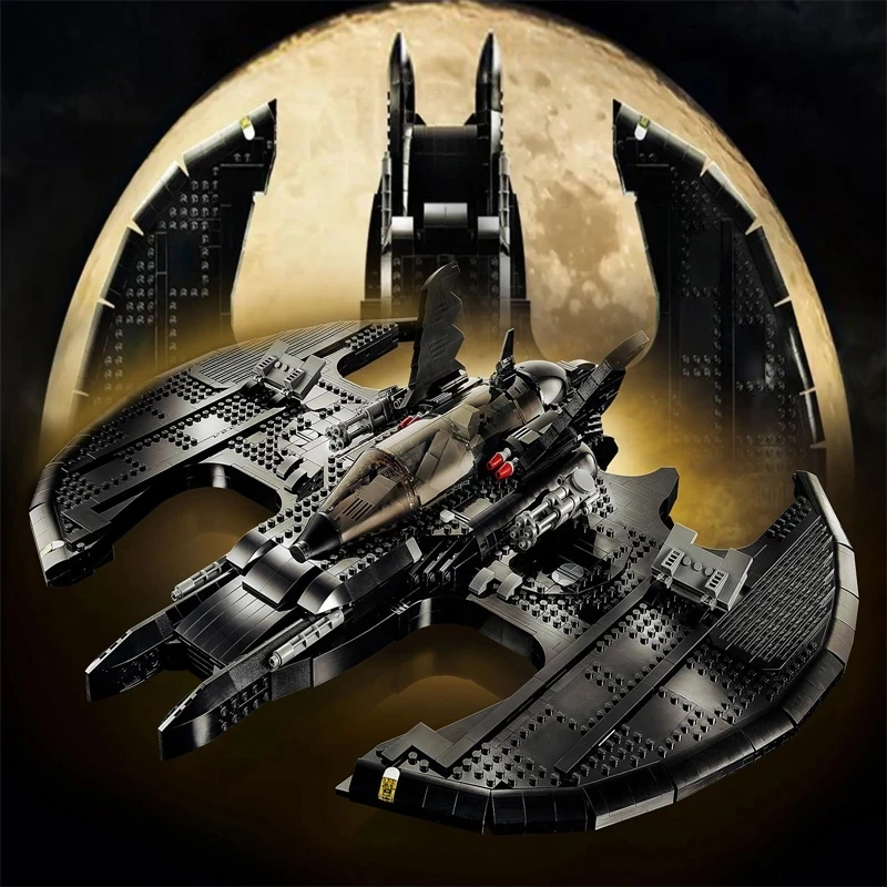 2363 шт. Super Heros 1989 Batwing 76161 Модель Строительные блоки космический корабль DC серии