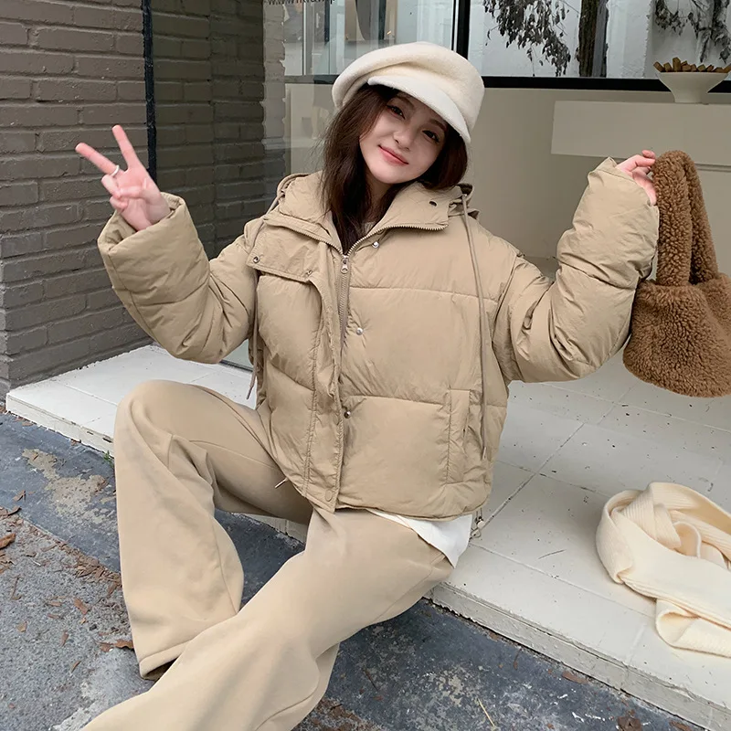 2024 новое зимнее пальто женские толстовки утепленные повседневные свободные