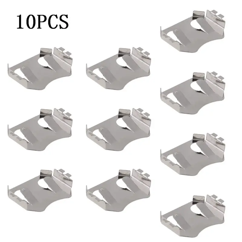 

10Pieces SMT Button Coin Cell CR2032 Holder, CR2032 Batter Holder
