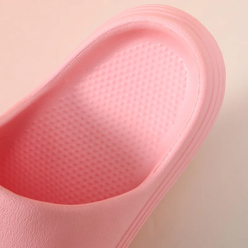 Kids Cloud Slipper Summer Water Shoes Toddler Sandals Soft Thick Sole Indoor Bathroom Home Solid Slippers Baby Bear Flip Flop enlarge