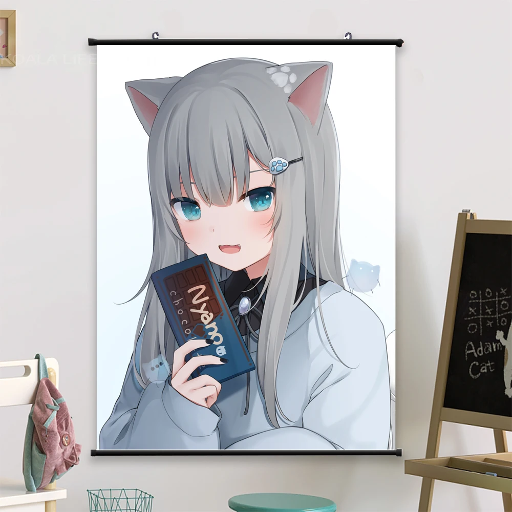 Японские классические аниме комиксные плакаты холст нахонеко картина HD для