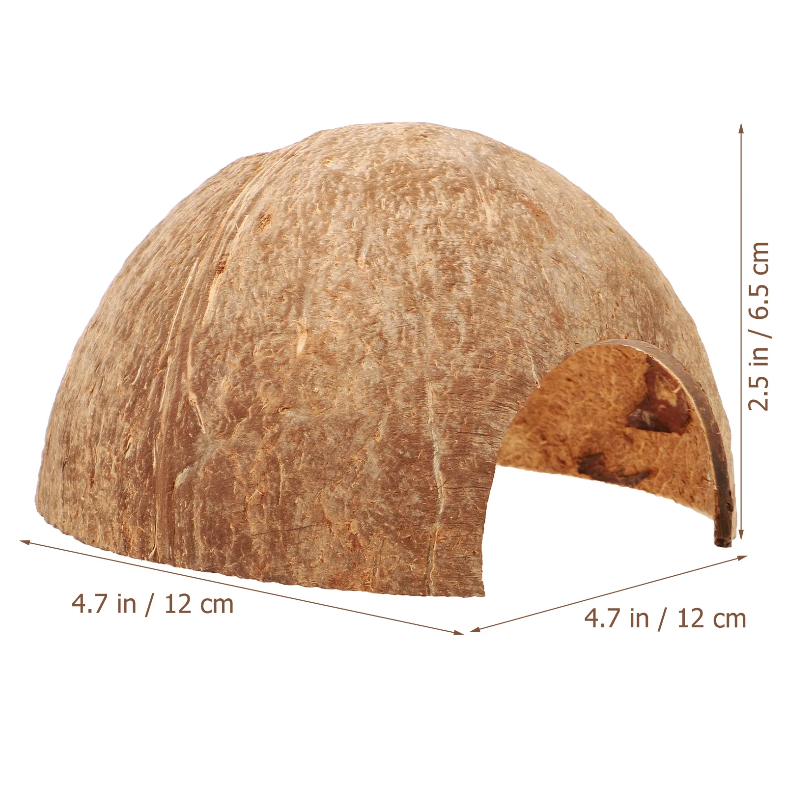 Кокосовое убежище Дом-отшельник Краб Пещера Очаровательные ракушки рептилий