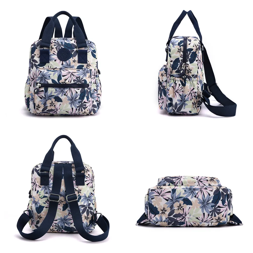 Новый Модный женский рюкзак с защитой от кражи прочная тканевая нейлоновая