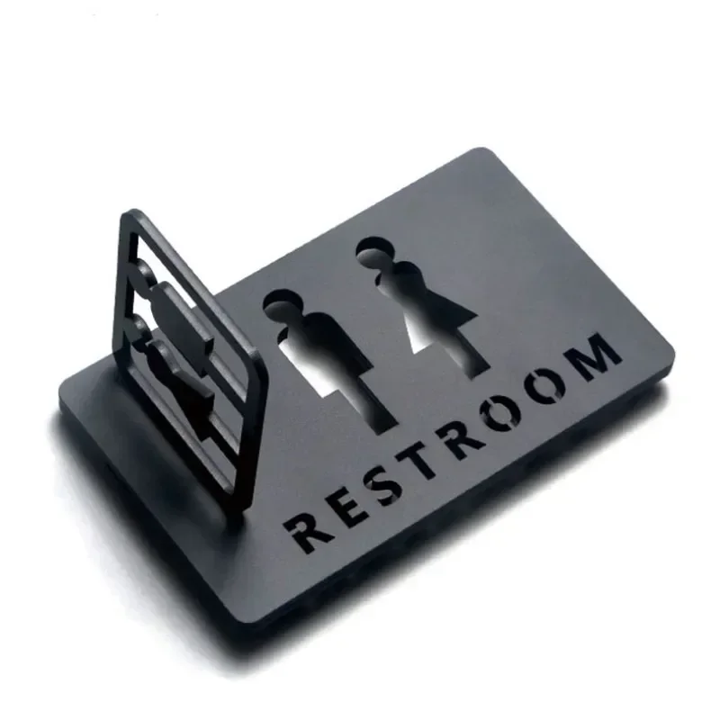 Наклейка на стену унитаза для мужчин и женщин