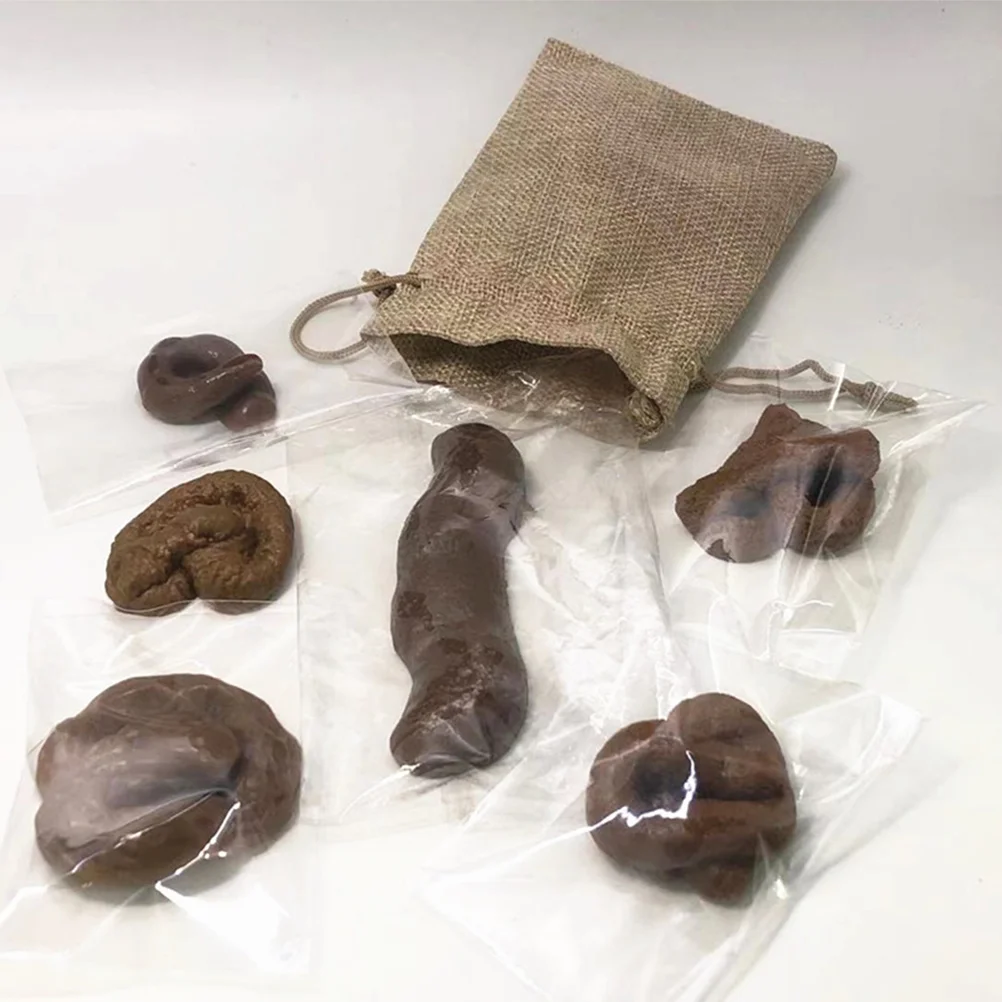 6 шт. детские игрушки на Хэллоуин имитация мягкого табурета хитрая поддельная