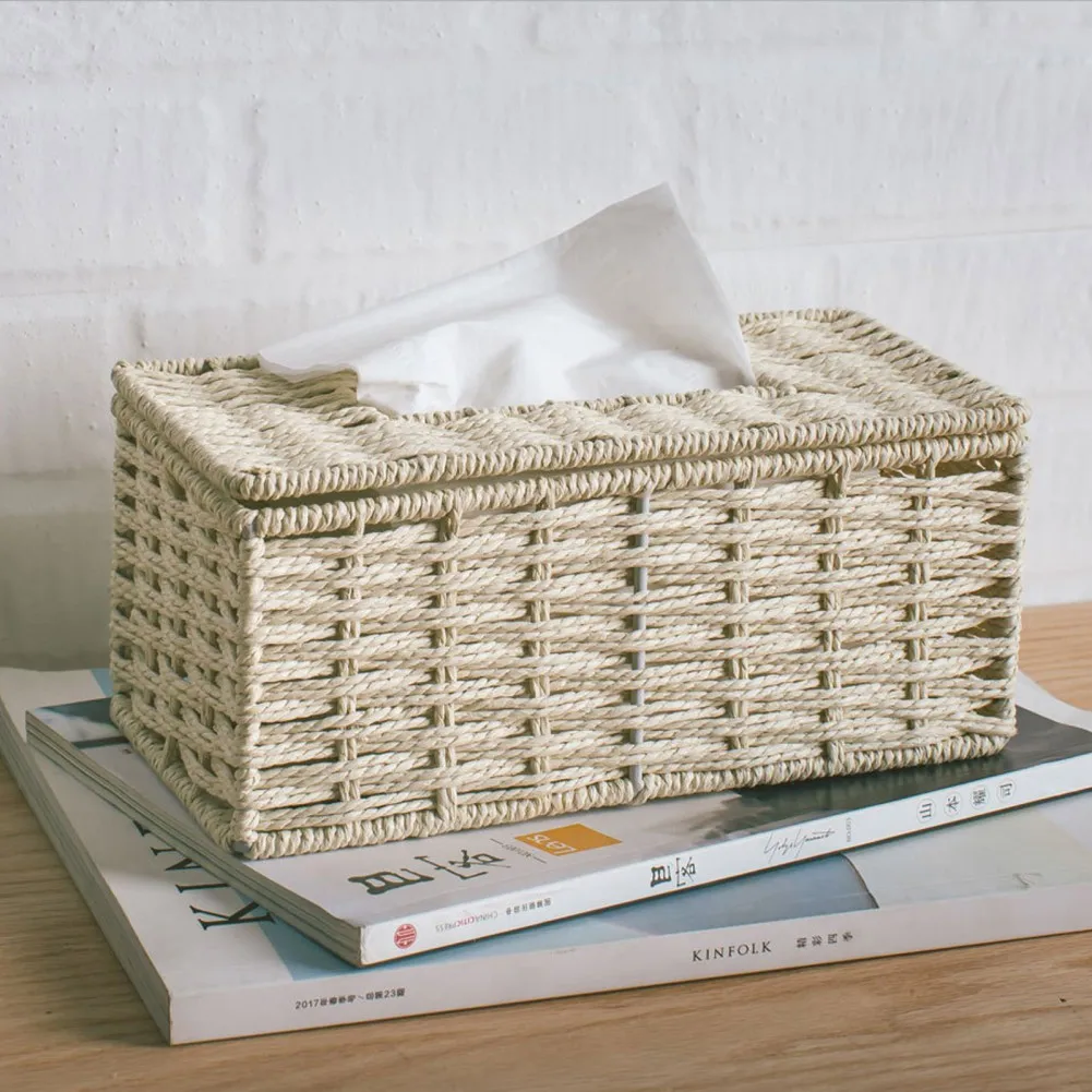 

Тканевая коробка, тканевая коробка для салфеток, тканевая коробка для салфеток, коробка для салфеток из натуральной бумаги, коробка для сал...