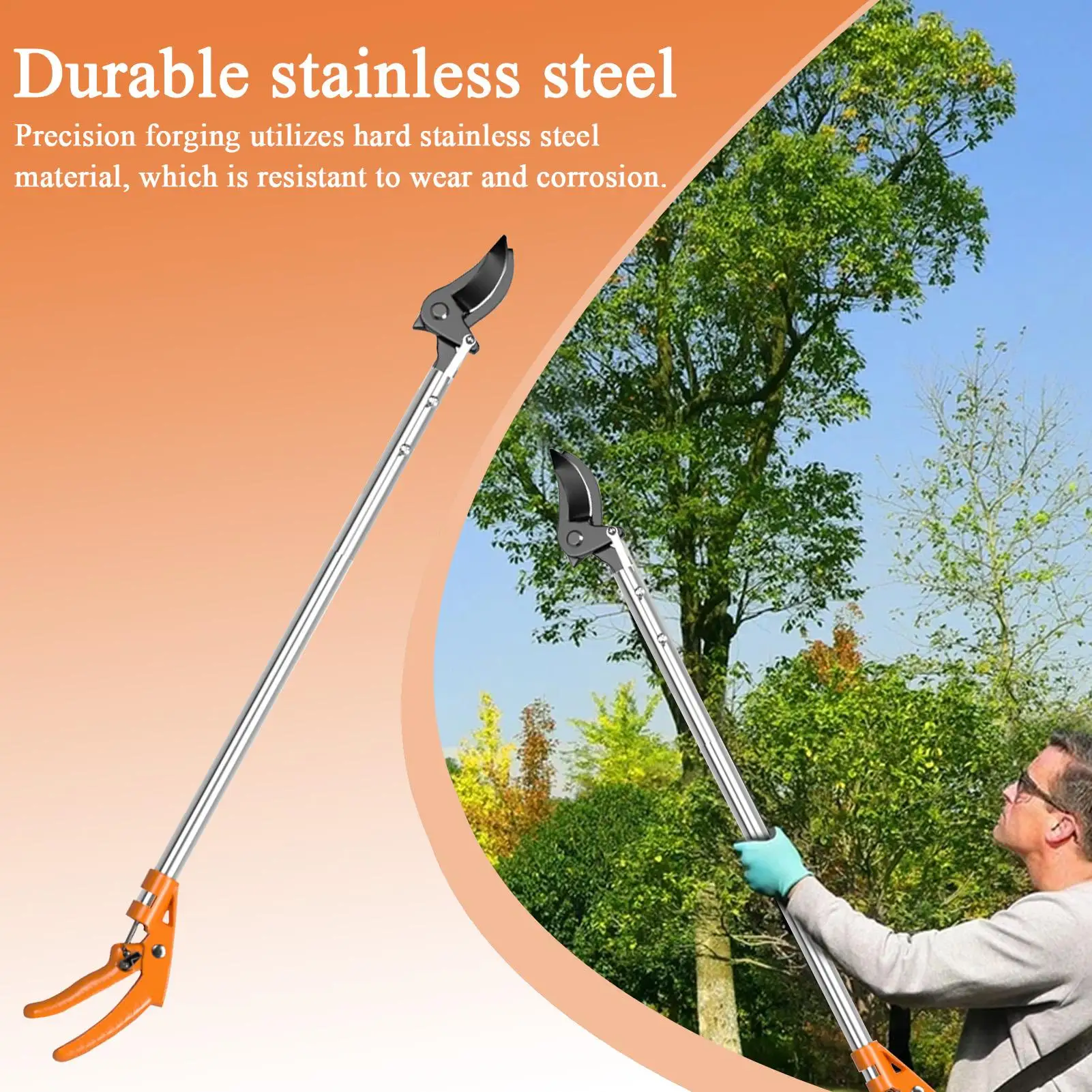 

Телескопический секатор для деревьев