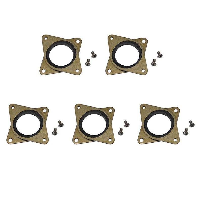 

5PCS 17 Stepper Steel And Rubber Vibration Dampers With M3 Screw-Cnc For 3D Printer Creality Cr-10 Cr-10S Machine