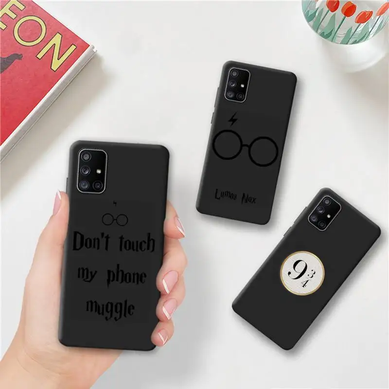 

Magic Potter Movie-Design Harries Phone Case For Samsung Galaxy A03S A52 A13 A53 A73 A72 A12 A31 A81 A30 A32 A50 A80 A71 A51 5G