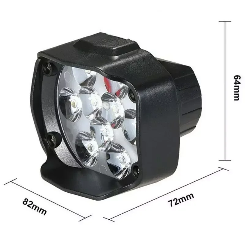 

Led Work Light 9 Led Headlight Lamp Scooters Fog Light Working Spotlight Led Flood Light 15W 1500LM Moto Waterproof Lamp