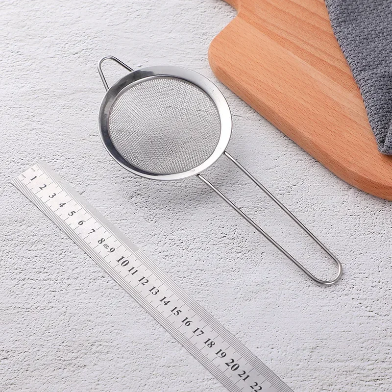 Ситечко из нержавеющей стали кухонная сетчатая ложка с фильтром для соевого