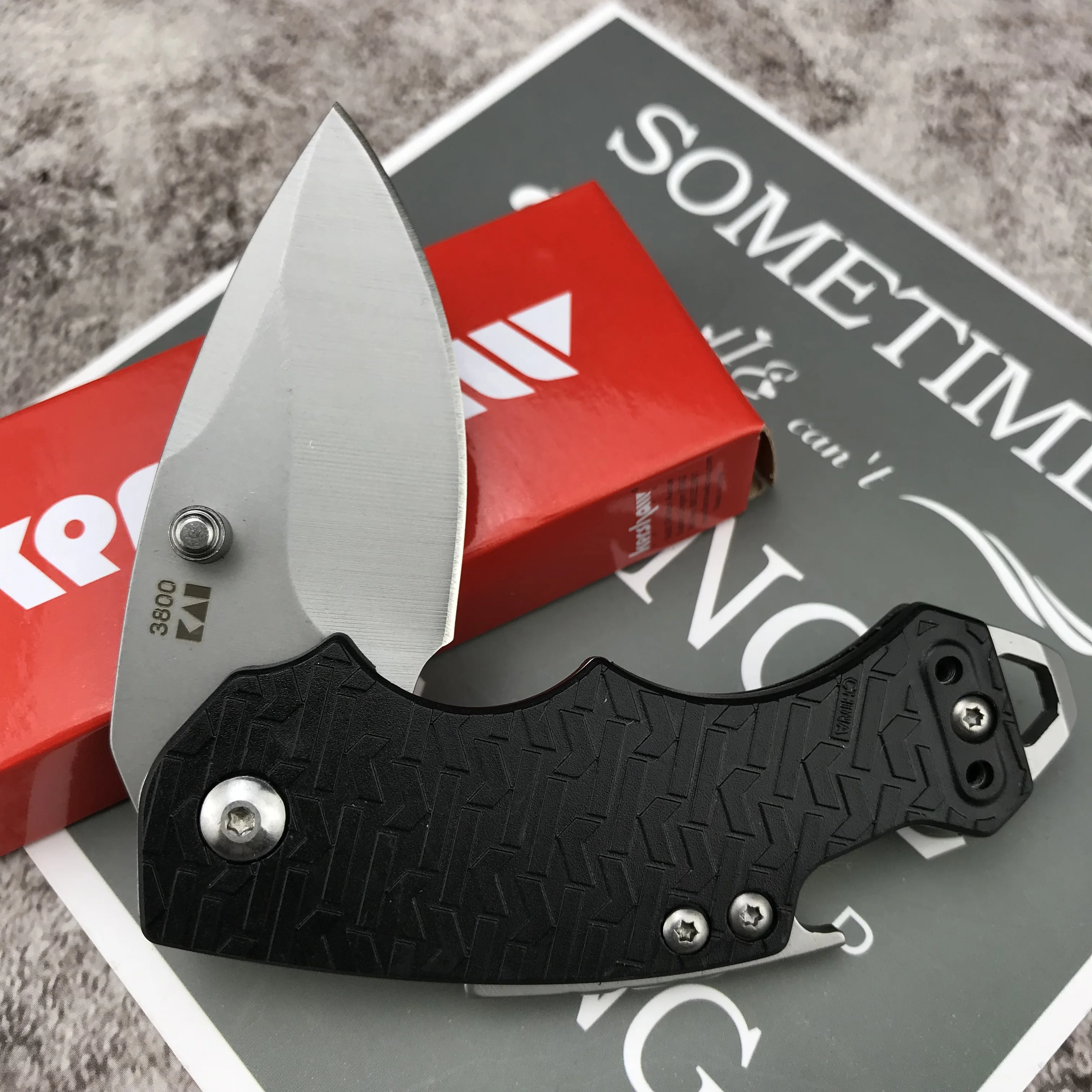 Мини Складной нож kerшоу 3800 7CR1 3MOV стальные тактические инструменты для