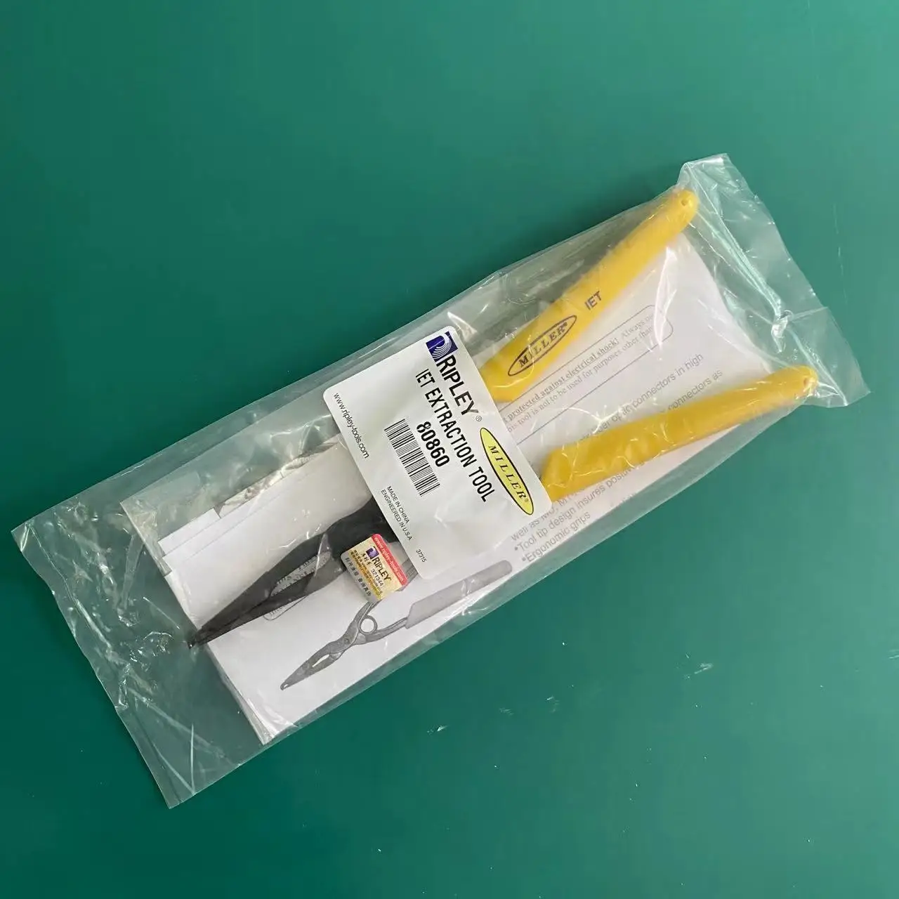 Original Miller IET-100 Fiber Optic Connector Plug And Clamp Pull Tool IET100 Pliers Optical Fiber Connector Clamping Pliers