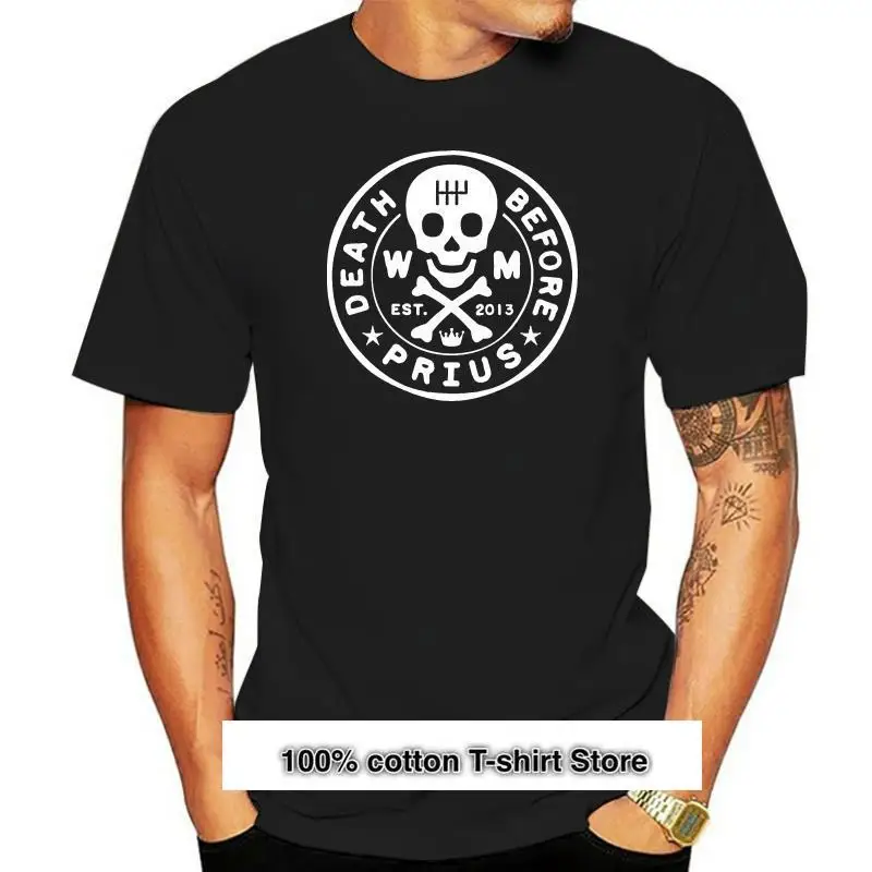 Camiseta de Death Before Prius para hombre, camisa para mujer