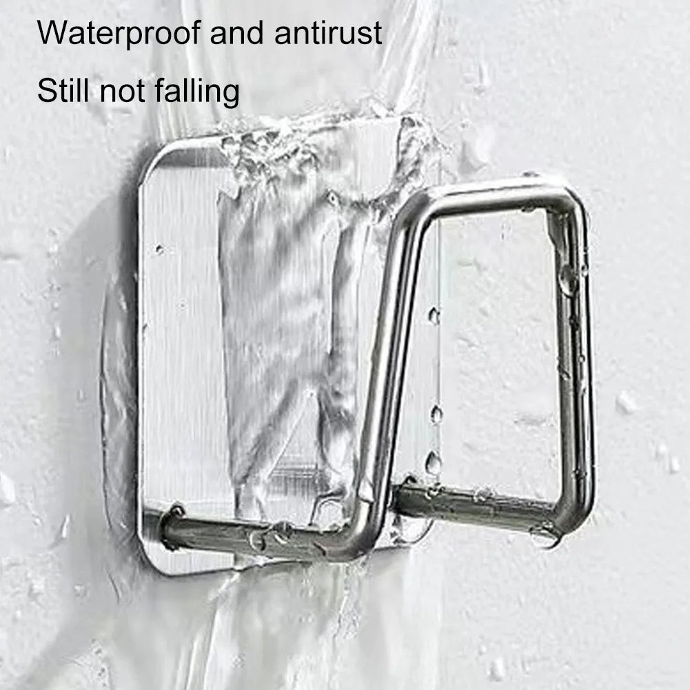 

Kitchen Stainless Steel Sink Sponge Racks Self Adhesive Drain Drying Rack Drainer Kitchen Hooks Storage Organizer Accessories
