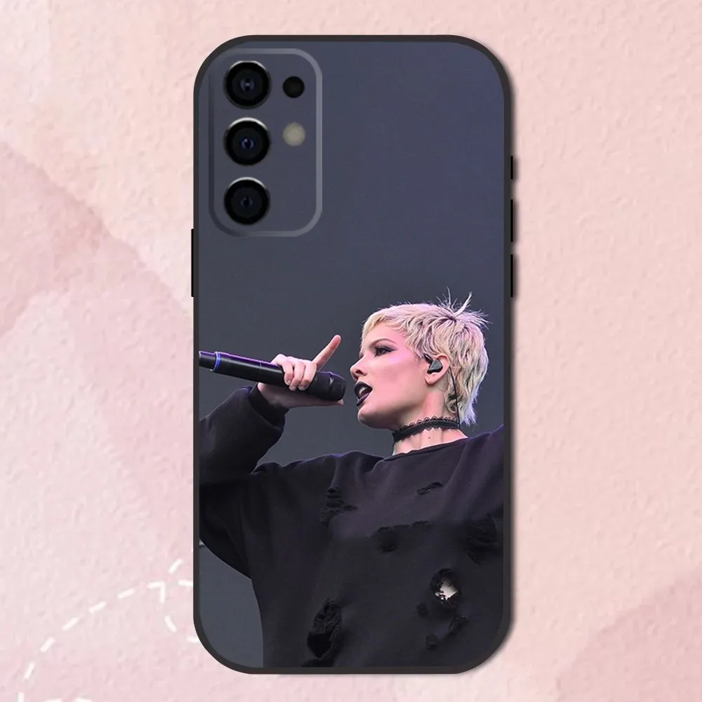 Чехол для телефона Singer H-Halsey Samsung S24 S21 S22 S23 S30 Ultra S20 Plus Fe Lite Note 10 9 цвет черный