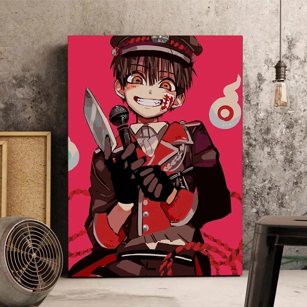 

Wall Art Modular Japanese Popular Hot Blooded Canvas Home Decor Pictures Boy HD Printed Paintings Living Room Artwork No Framed