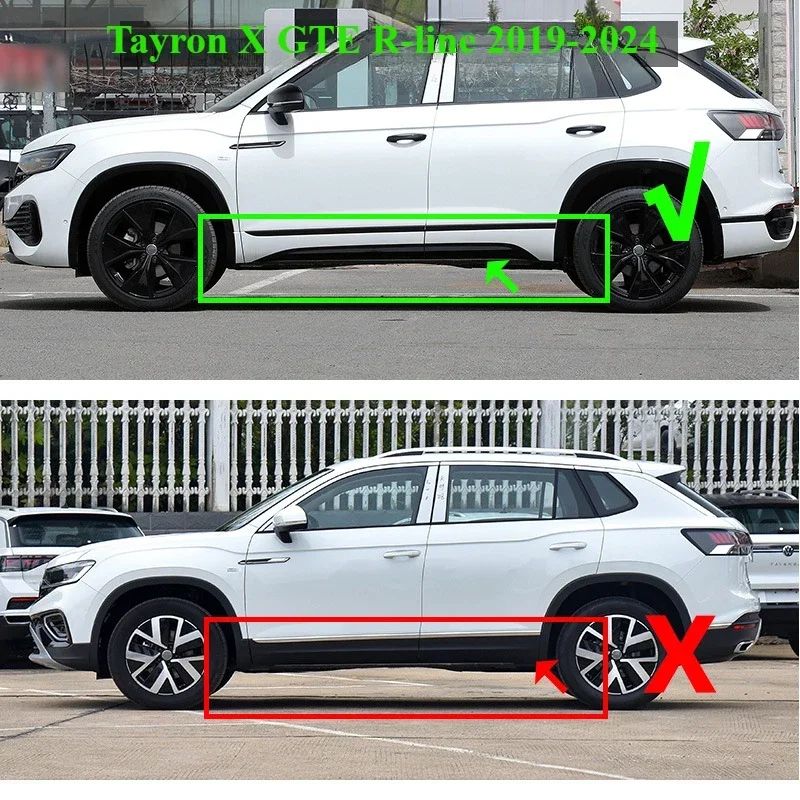 

Брызговики для VW Volkswagen Tayron X GTE R-line 2019-2024, колеса, брызговики, брызговики, автомобильные аксессуары