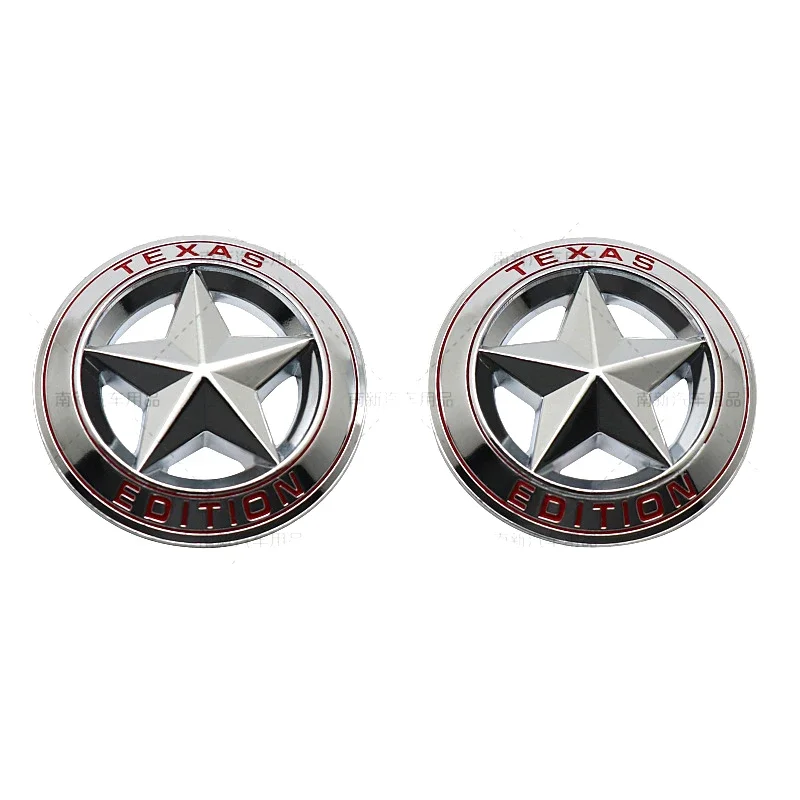 2 шт. Автомобильная наклейка значок для заднего багажника Металлическая Эмблема