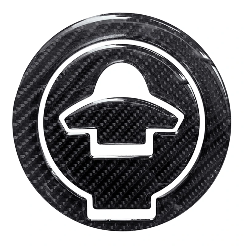 

Motorcycle Carbon Fiber Sticker Gas Fuel Oil Pad Protector Cover Decal