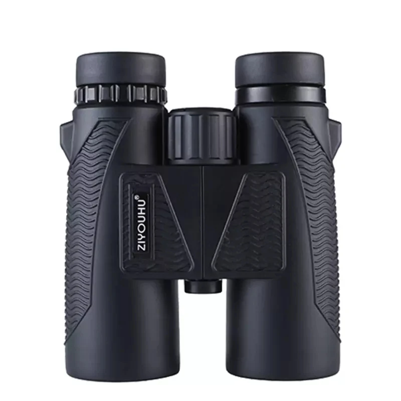 Compact HD Zoom Binocular Telescope 8X 10X Powerful Waterproof Hunting Low Light Level Night Vision Handheld Binoculars Hiking