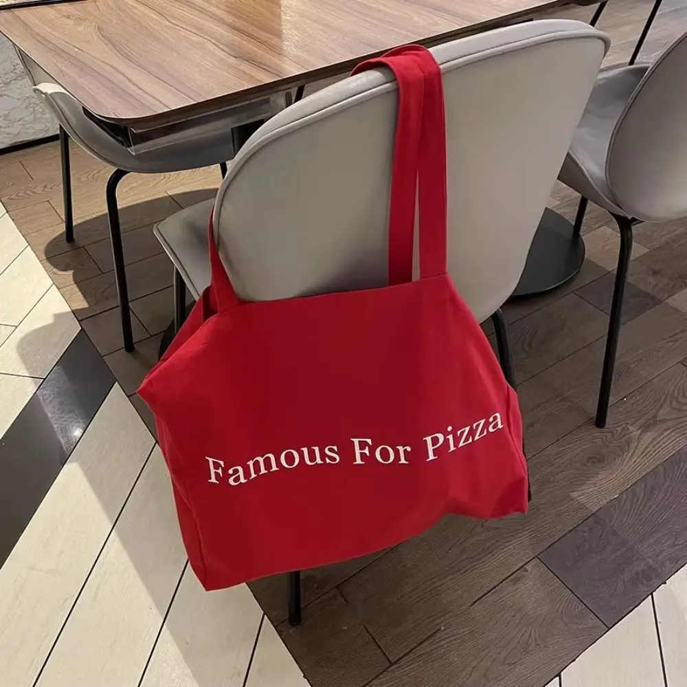 Летние сумки для покупок с надписью модные однотонные холщовые пляжные