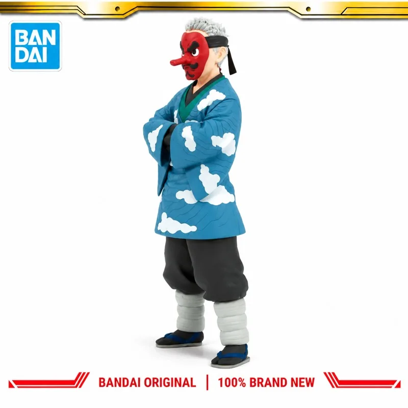 Фото В наличии: Оригинальная фигурка Bandai Banpresto Demon Slayer Sakonji Urokodaki, новая, в коробке, аниме-персонаж, игрушка. №2