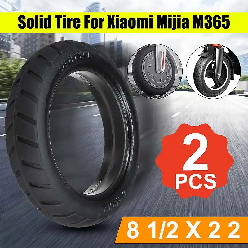 Резиновая шина для электроскутера Xiaomi M365 прочная 8 1/2*2 внутренняя трубка передняя