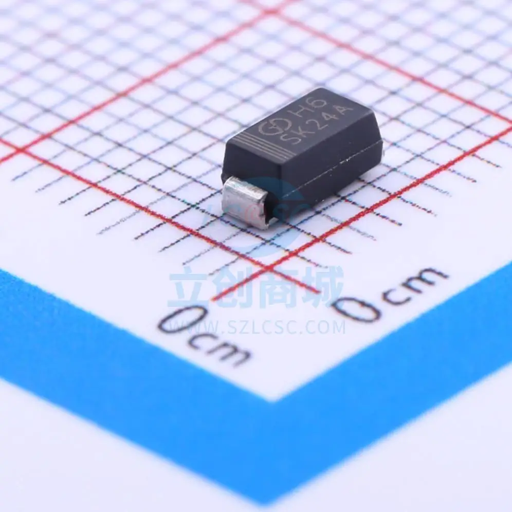 

free shipping 40V 2A 550mV@2A SK24A50pcs