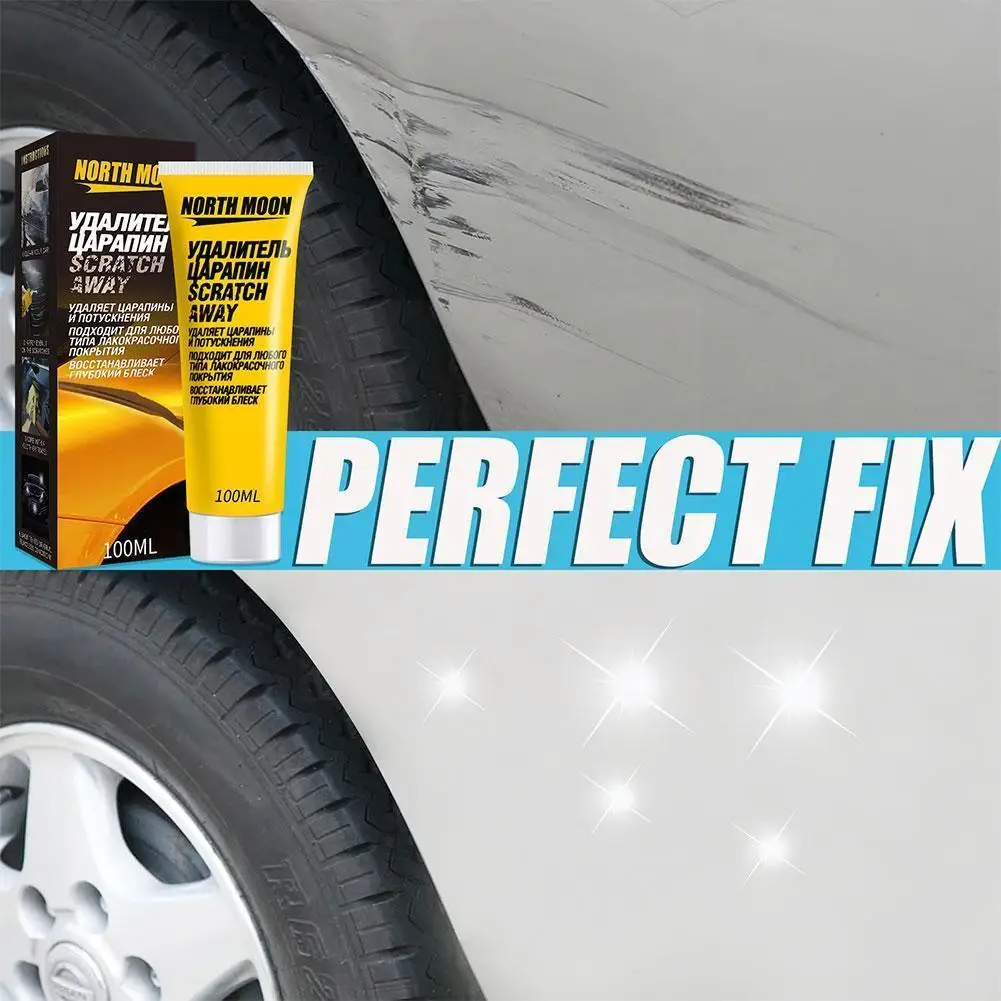 

100ml Car Scratch Swirl Remover Car Buffing Paint Care Clear Repair Remove Repair Oxidation Scratch Kit Y9O1