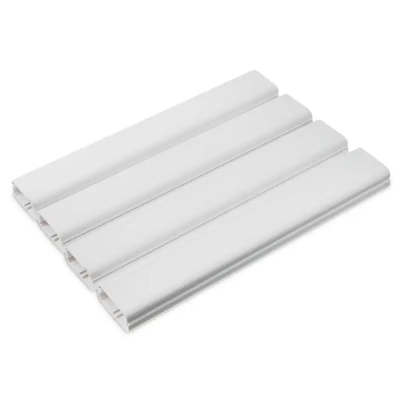 

AV Cable Cover 4 Pack, White awg silicone wire pin awg connector Twisted pair cable Nylon cord for jewelry making Battery cab