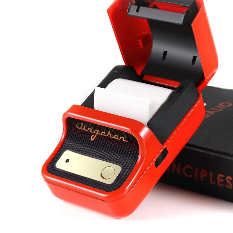 Ювелирные изделия Jingchen B21 термонаклейка мини-принтер этикеток со штрих-кодом